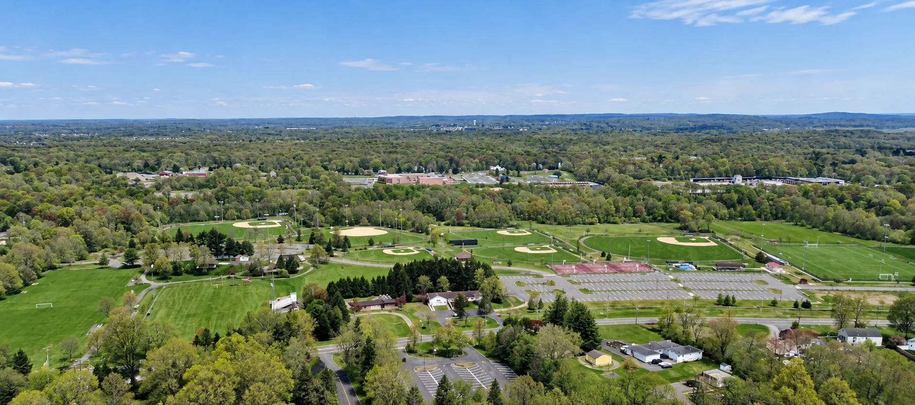 Manalapan Recreation Center — one block from the house